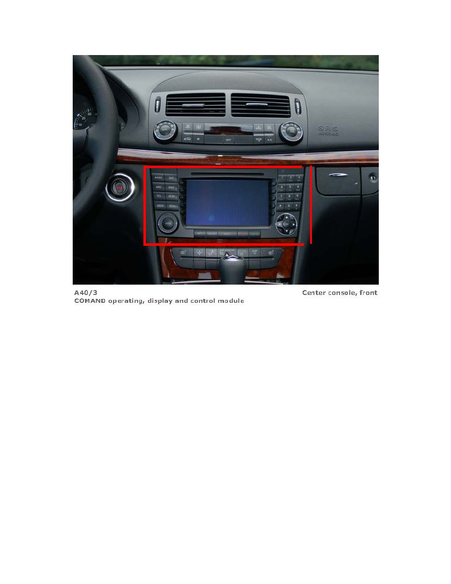 Mercedes Benz Workshop Manuals > E 350 Sedan (211.056) V6-3.5L (272.964