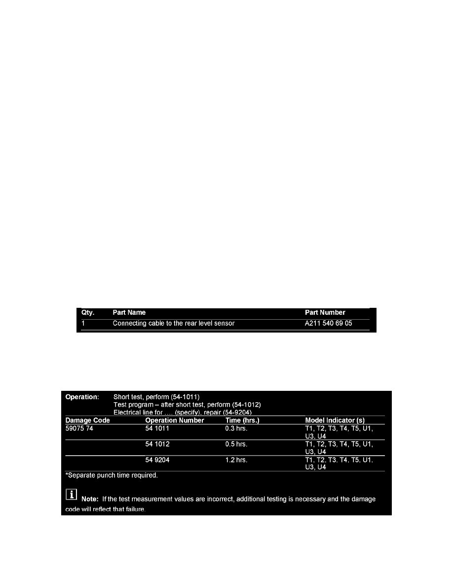 Mercedes Benz Workshop Manuals > E 55 AMG Sedan (211.076) V8-5.5L SC