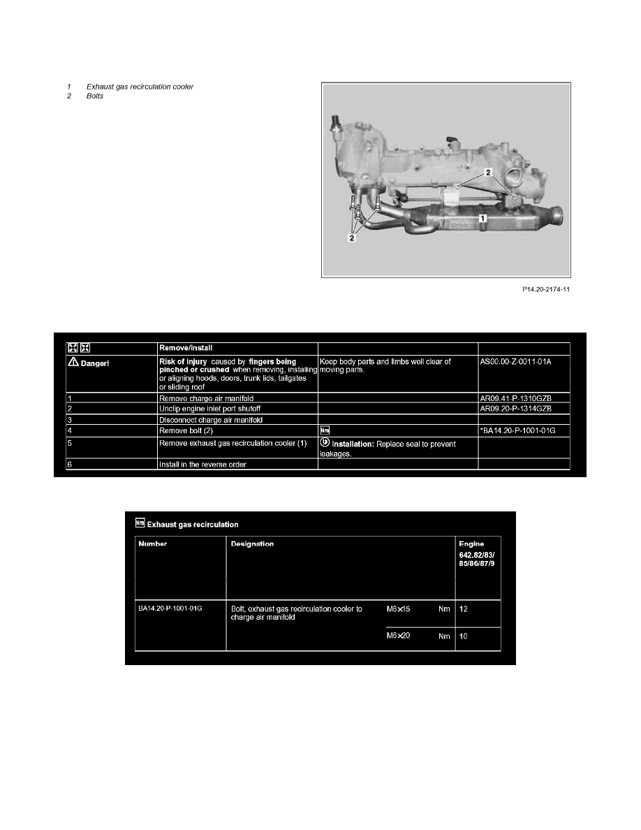 Mercedes Benz Manuals > GL 320 CDI (164.822) V63.0L DSL Turbo