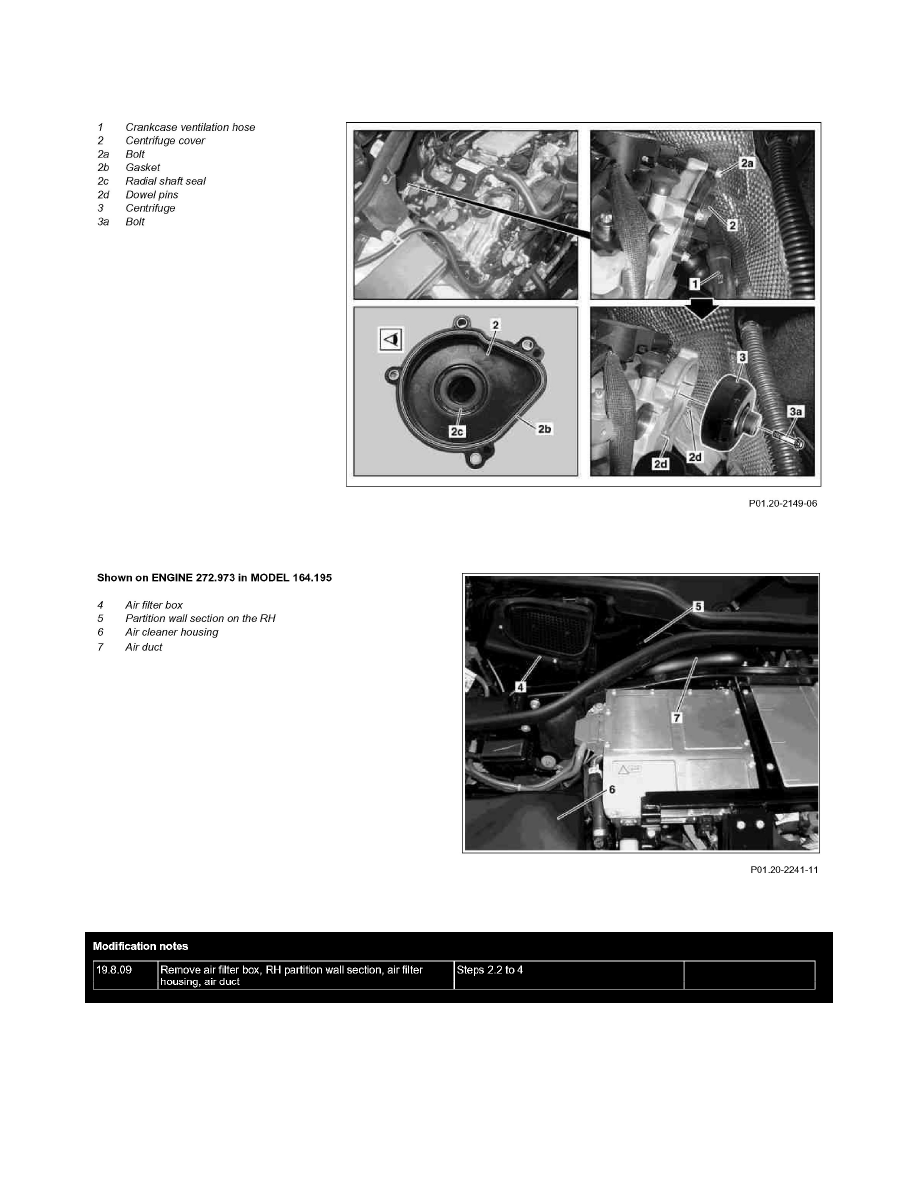 Mercedes Benz Workshop Service and Repair Manuals > GL 450 (164.871) V8 ...