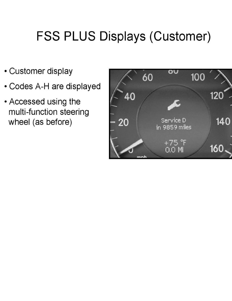 Maintenance > Service Reminder Indicators > Maintenance Required  Lamp/Indicator > Component Information > Service and Repair > Flexible  Service System Plus ...