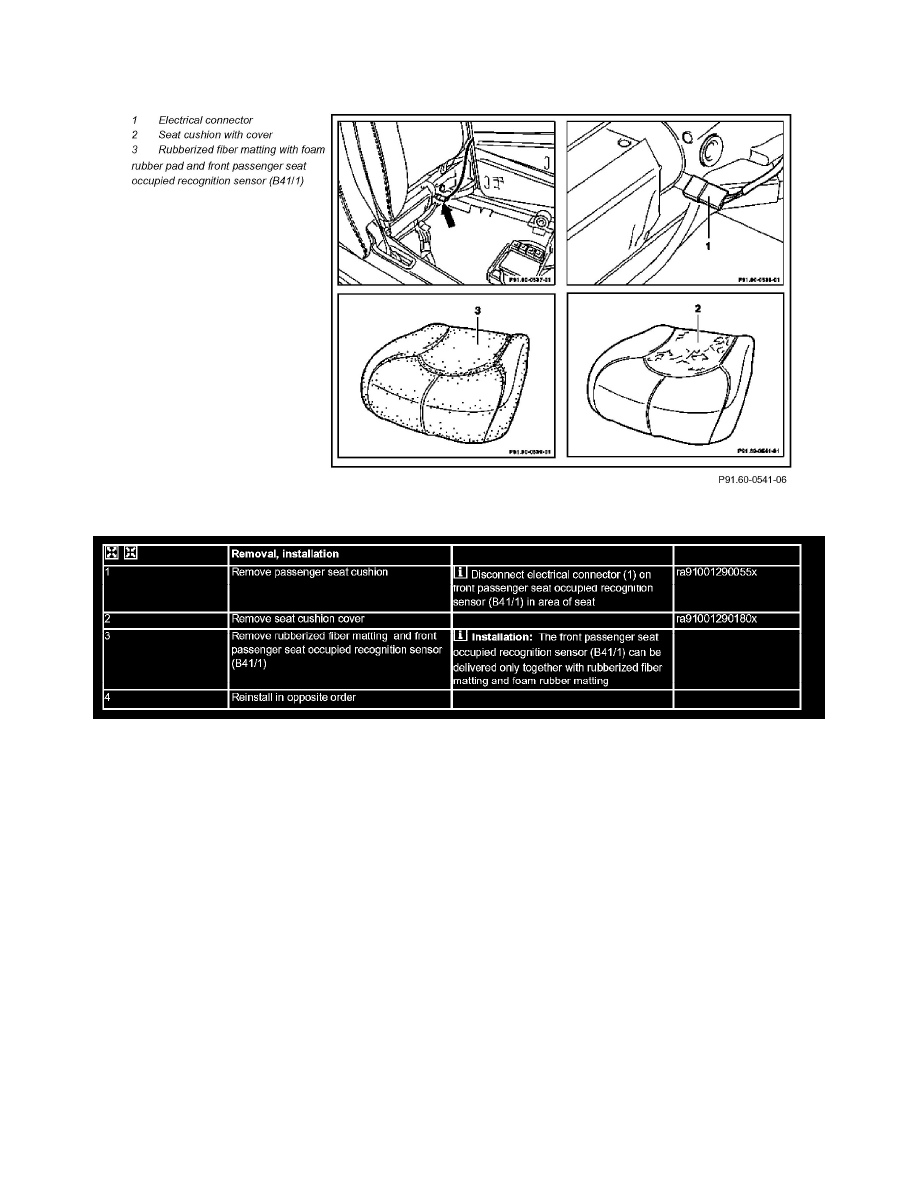 Mercedes Benz Service and Repair Manuals > SL 500 (129.067) V85.0L (119.972) (1994