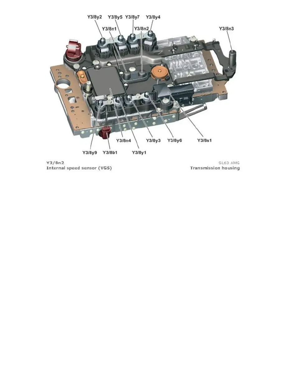 Mercedes Benz Workshop Manuals > Sl 500 (230.475) V8-5.0L (113.963) (2004) > Transmission And Drivetrain > Sensors And Switches - Transmission And Drivetrain > Sensors And Switches - A/T > Transmission Speed