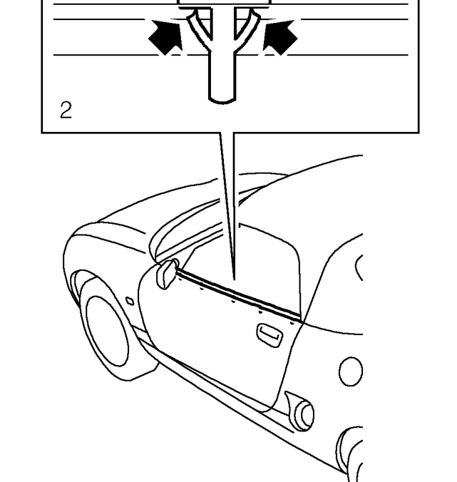 Glass – Remove trim casing. See this section.