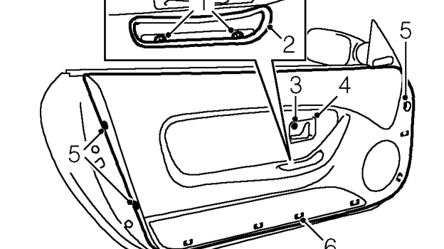 Trim casing – Service repair no - 76.34.01/99