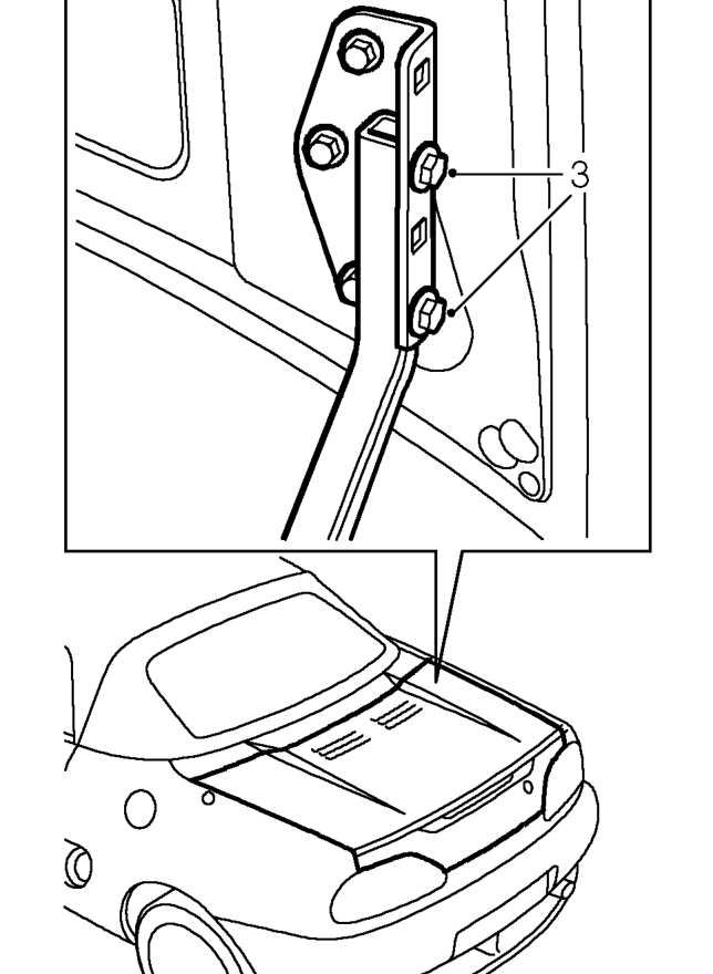 Boot lid - adjust – Open boot lid.