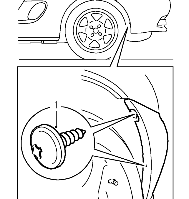 Rear bumper valance – Service repair no - 76.22.74