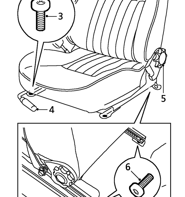 Seat – Lift seat adjuster, move seat rearwards.
