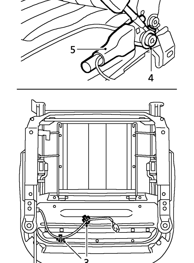 Seat squab assembly – Remove seat. See this section.