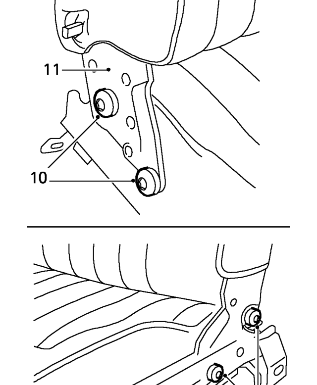 Remove side valance.
