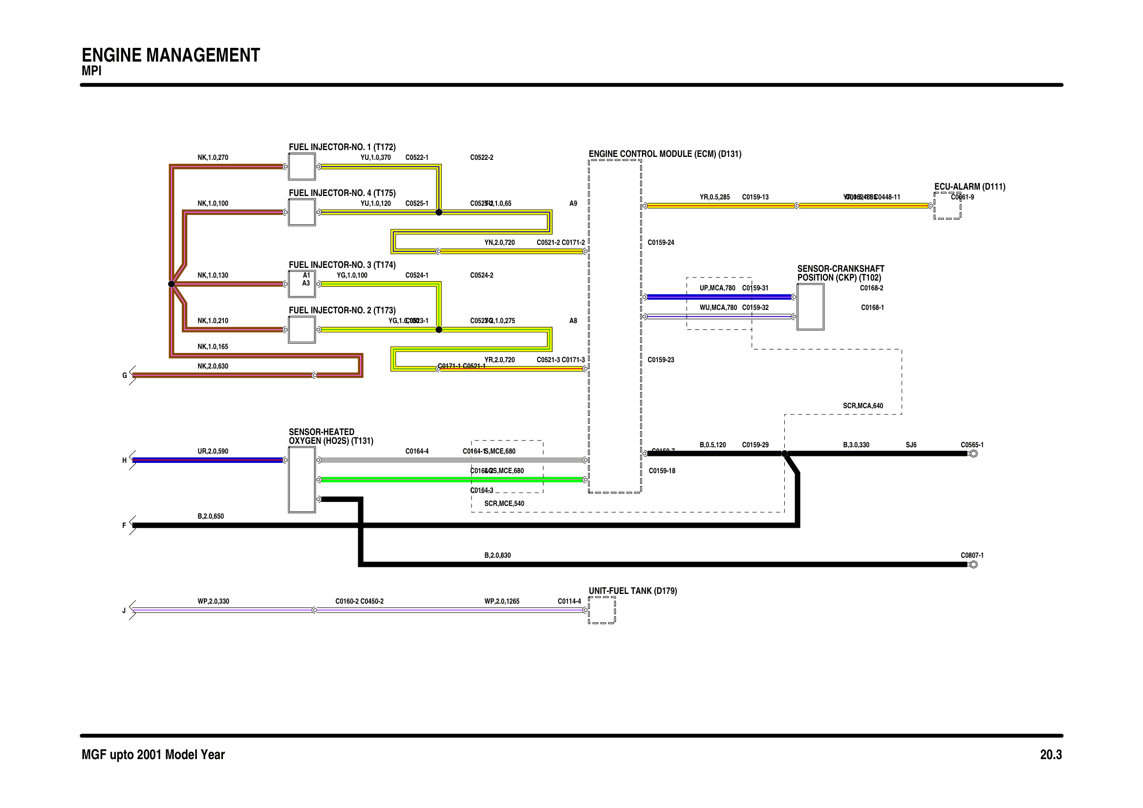 Engine Management Mpi circuit diagram
