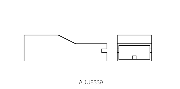 Description: clock - analogue – Location: Beneath front console