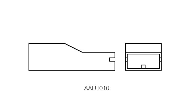 Description: Switch - Glove box - LHD Location: Glovebox - inside