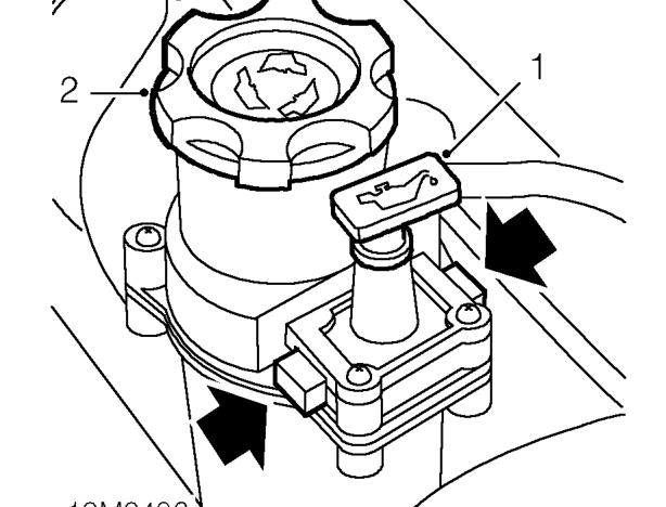 Oil level check – Always check oil level and drain oil with vehicle standing on level ground and use engine 