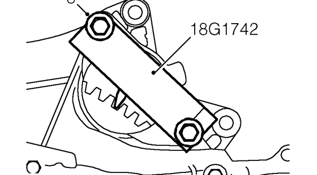 Crankshaft pulley - manual gearbox – Remove starter motor. See ELECTRICAL, Repairs.