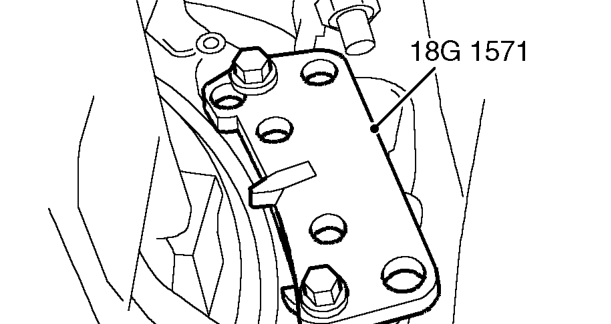 Crankshaft pulley - sequential auto (em-cvt) – Remove starter motor. See ELECTRICAL, Repairs.