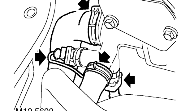 Position manifold aside, remove and discard gasket.