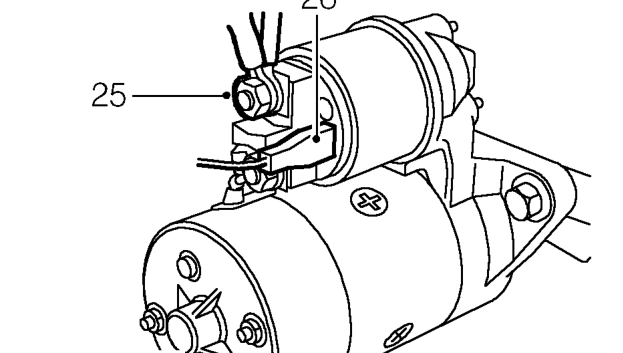 Release clip and coolant hose from underside of coolant reservoir.