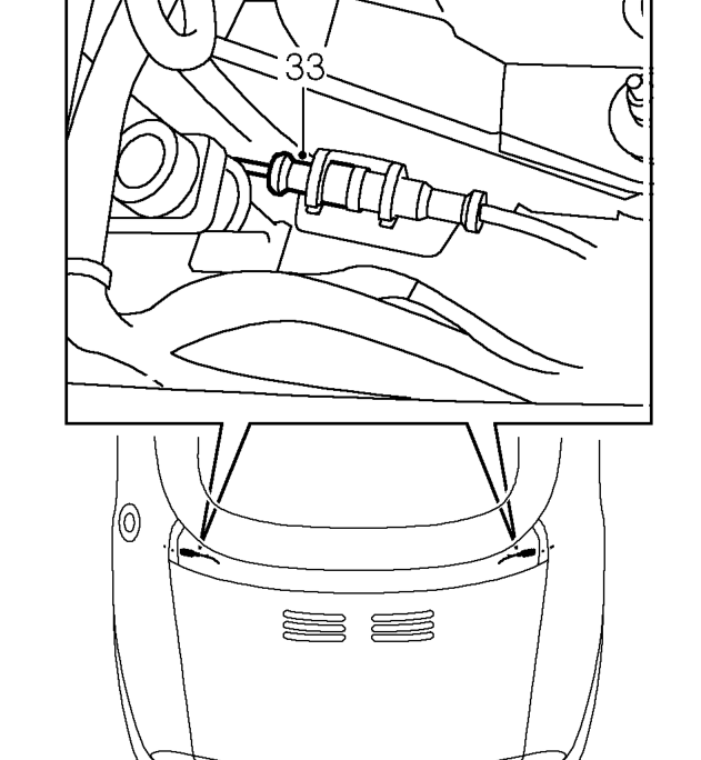 Remove engine harness earth bolt from body and release 3 earth leads.