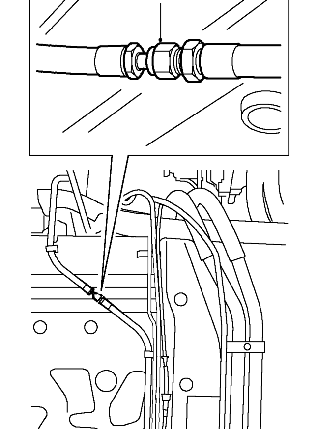 Release selector cables from selector linkage and position cables aside.