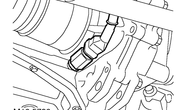 With the hub assembly supported, break upper ball joint taper using tool 18G 1584.