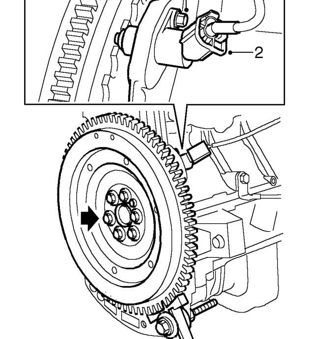 Flywheel - steptronic (em-cvt) models – Remove torsion damper. See this section.