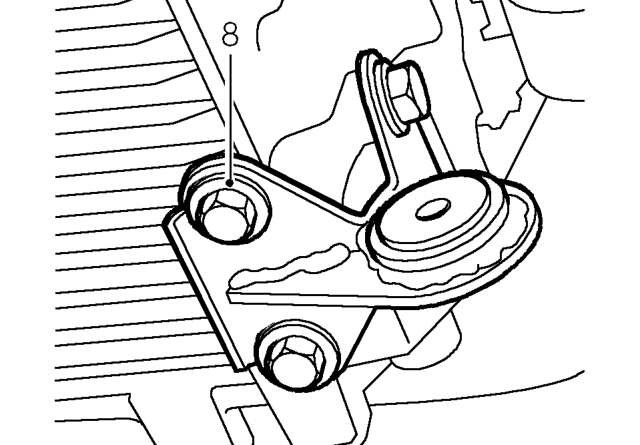 Do not carry out further dismantling if component is removed for access only.
