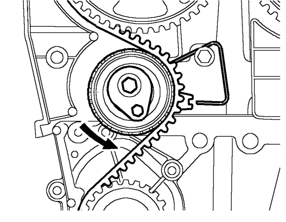 Fit alternator drive belt. See ELECTRICAL, Repairs.