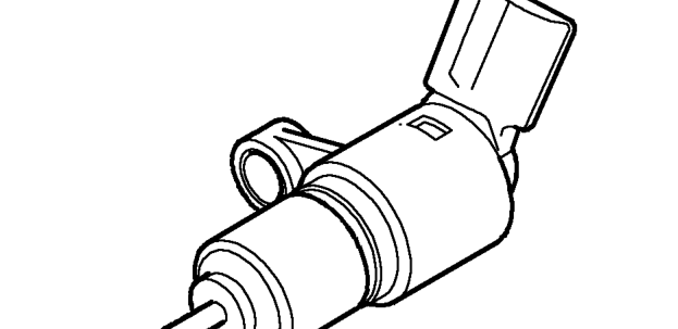 Crankshaft position (ckp) sensor – The variable reluctance CKP sensor is mounted at the rear of the engine with the sensor ti