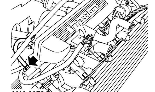 Fuel rail and injectors - mpi mems3 (2000my on) – Remove engine cover. See ENGINE, Repairs.