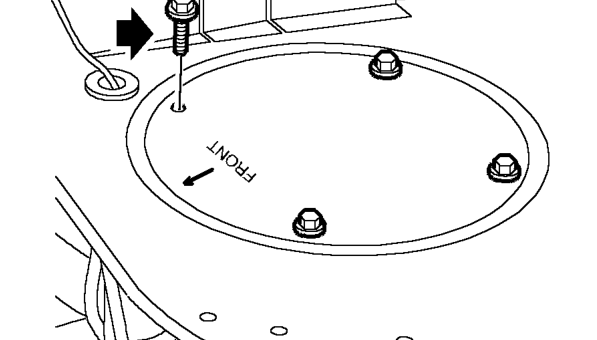 Hose - breather - tank to filler neck – Remove engine cover. See ENGINE, Repairs.