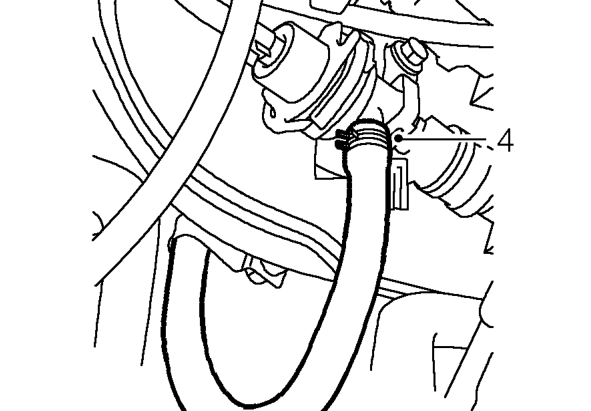 Fuel rail - vvc – Position absorbent cloth around fuel filter outlet union. Slacken union to relieve fuel pr