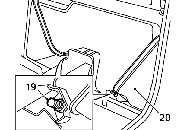 Remove and discard plastic fuel tank sealing sheet.