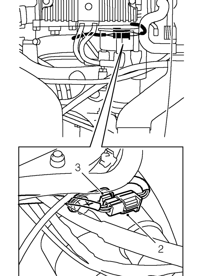 Sensor - oxygen (h02s) (up to 2001my) – Remove engine cover. See ENGINE, Repairs.