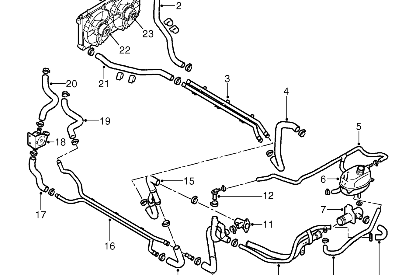 Cooling system components