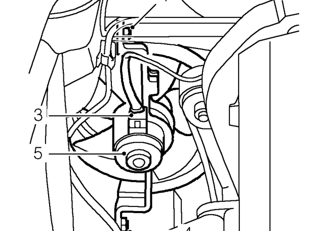 Engine compartment cooling fan – Models with A/C: Remove alternator. See ELECTRICAL, Repairs.