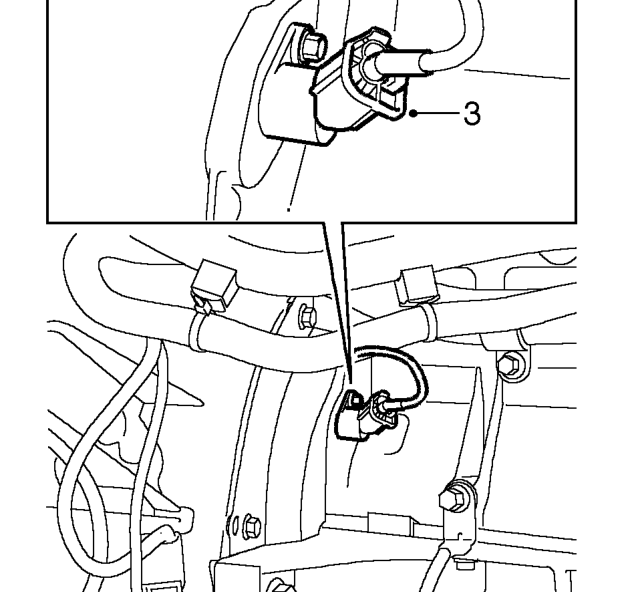 Thermostat - mpi mems 3 (2000my on) – Drain cooling system. See Adjustments.