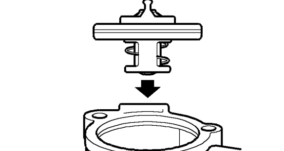 Clean mating faces of thermostat and cover.