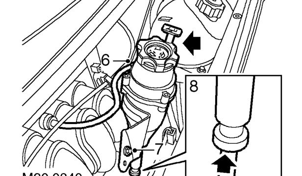 Gasket - inlet manifold - mpi mems 3 (2000my on) – Release coil harness from harness support bracket.