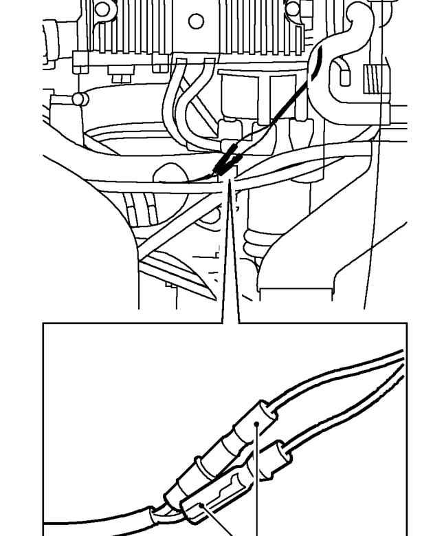 Reverse lamp switch – Remove engine compartment access panel. See BODY, Exterior fittings.