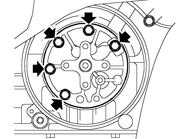 Primary bearing – Remove gearbox primary cover seal.5 See this section.