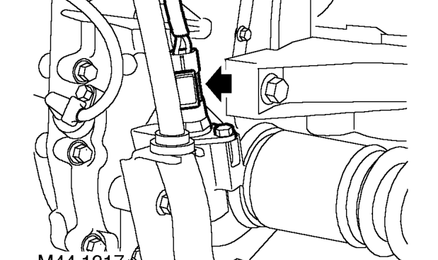 Road speed transducer – Remove engine compartment access panel.See BODY, Exterior fittings.