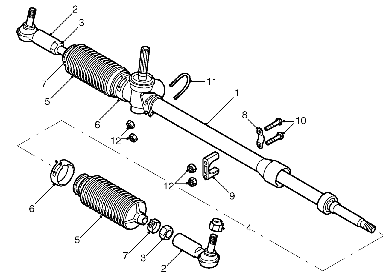 Steering rack