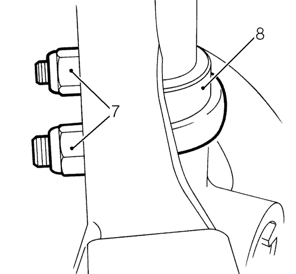 Steering rack – Using tool 18G 1584 break both track-rod end taper joints.