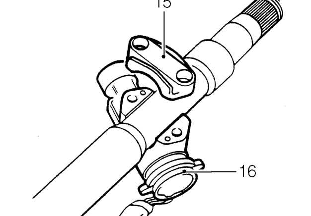 Drill out shear bolt heads.