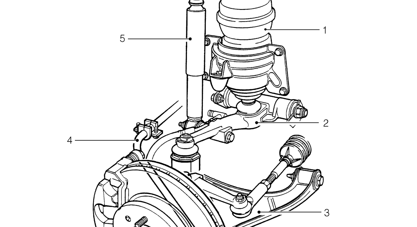 Front suspension
