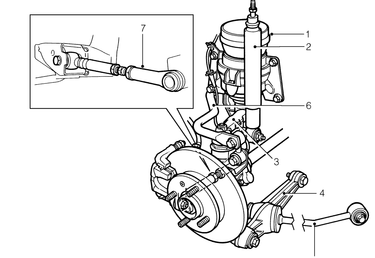 Rear suspension