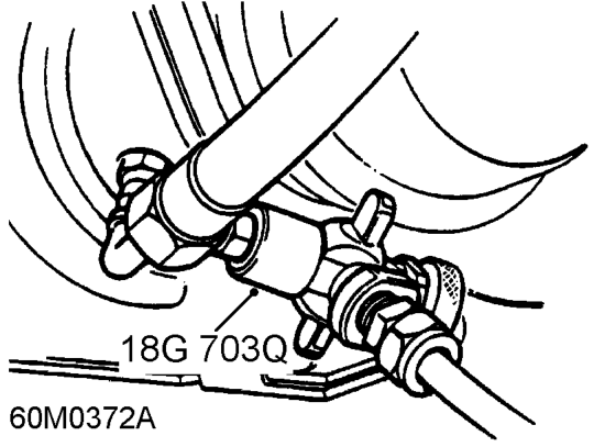 18g 703q hydragas unit valve setting – O = Valve Open - = Valve closed