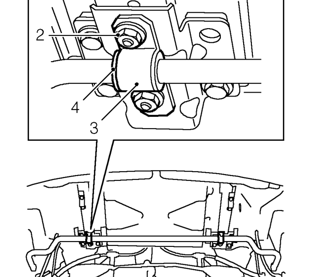 Rear anti-roll bar bushes – Remove silencer heat shield. See MANIFOLD &amp; EXHAUST SYSTEMS, Repairs.