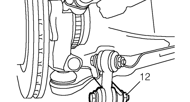 Release ball joint from hub.